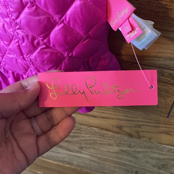 ***NWT*** Lilly Pulitzer girls Melanie reversible vest - Picture 7 of 10